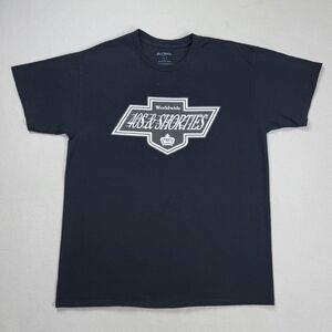 40s & Shorties Worldwide T-Shirt Men's Size Large Black Short Sleeve Skater